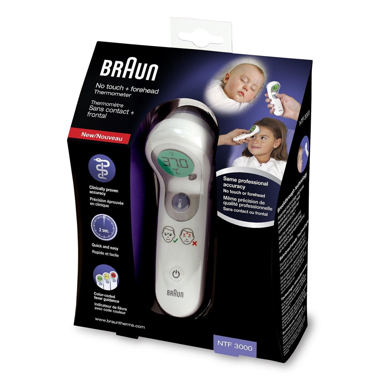 Braun Thermometer 2-in-1