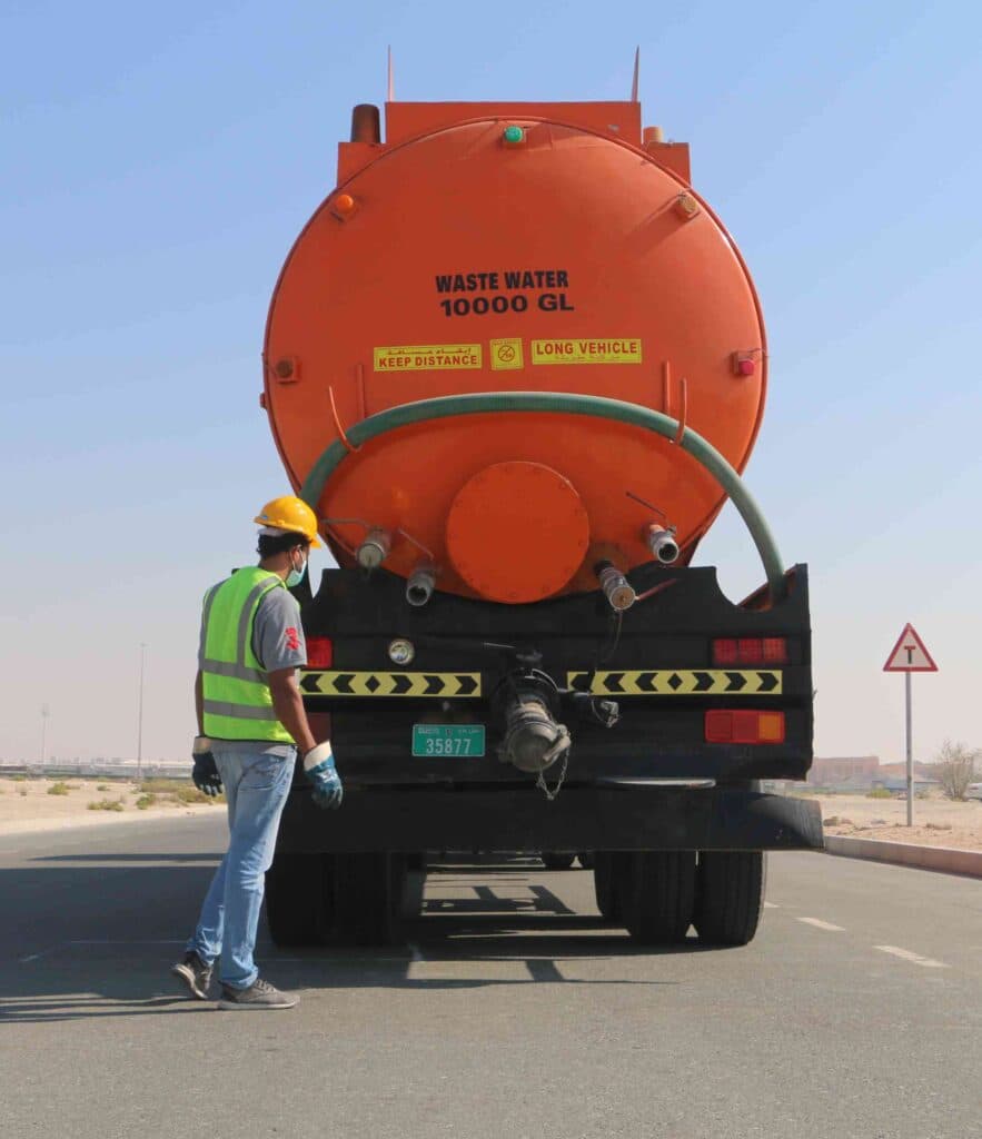 Sewage Tanker Service in Dubai