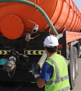 wastewater collection tanker dubai