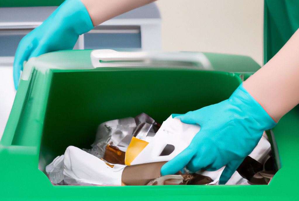 Medical waste bin