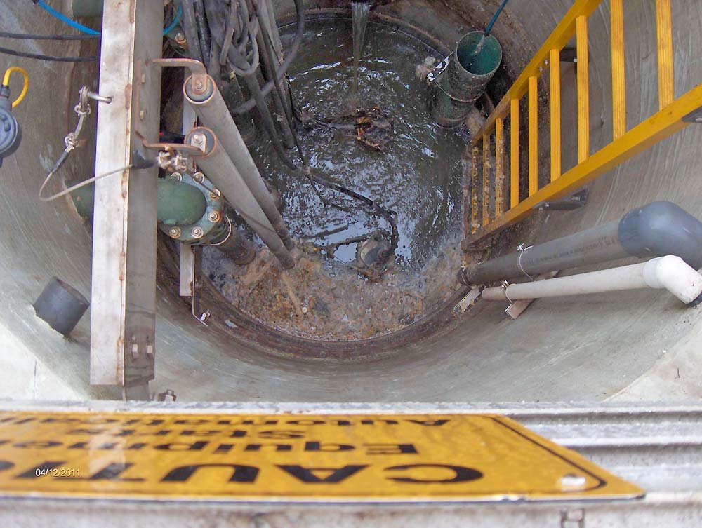 Sewage Lift Station Cleaning