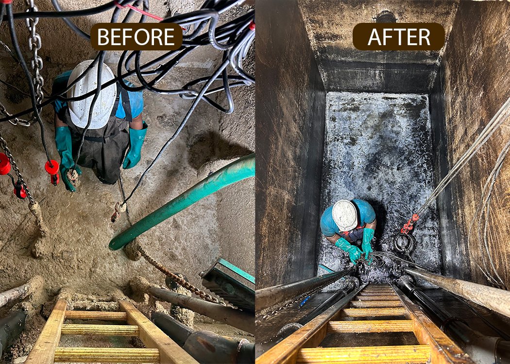 Sewage Tank Cleaning